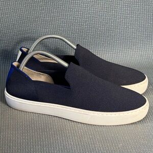 Rothy's Navy Blue Slip-On Flats